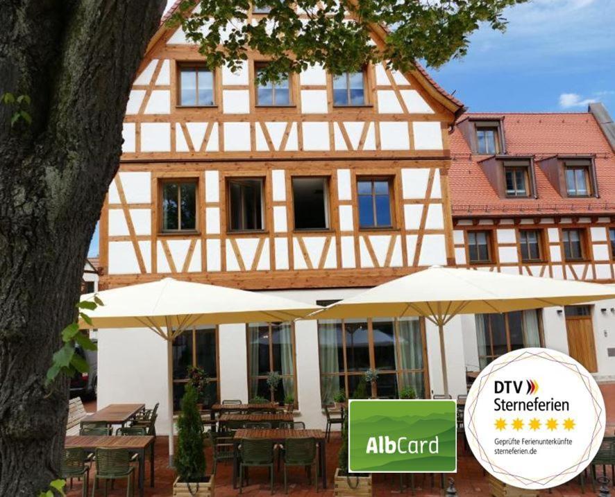 4 Apartments Im Hof By Gasthof Linde Albstadt Buitenkant foto